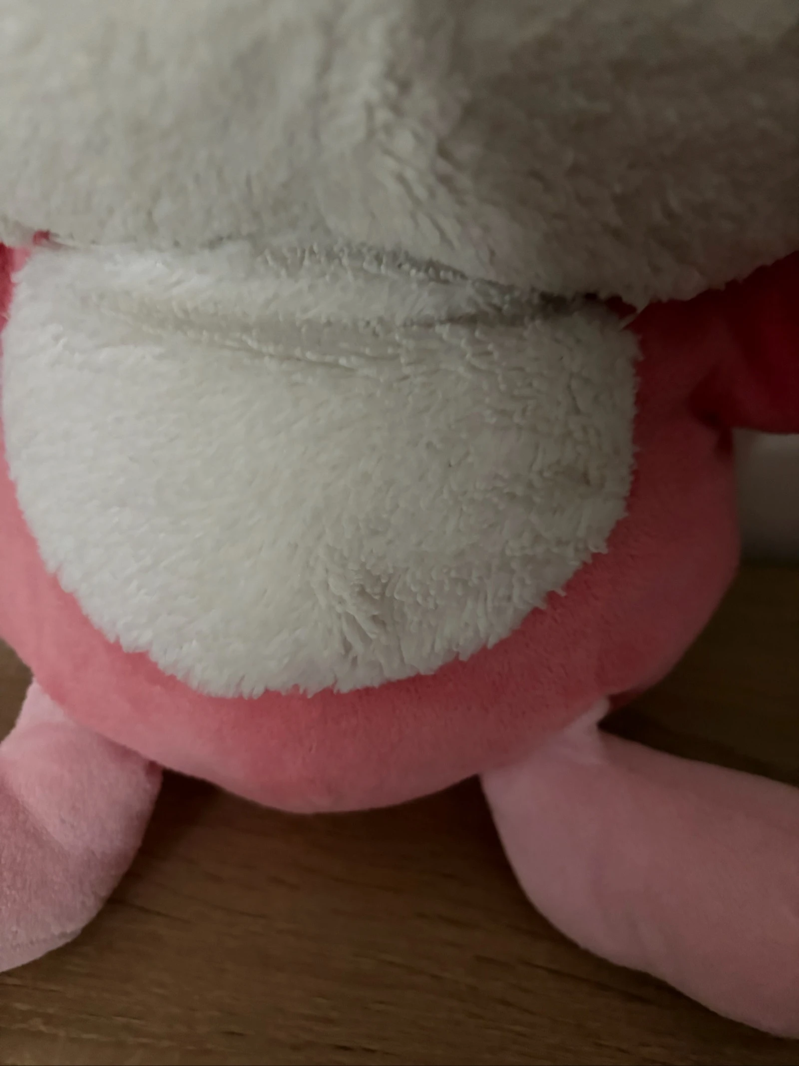 Pink rabbit plush – photo 3